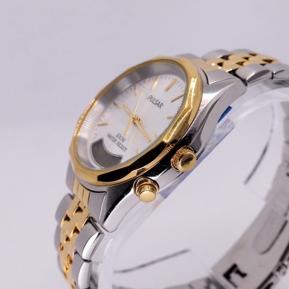 Pulsar Seiko Vintage V071-X015 Analog Digital Mens Dress Watch - Picture 4 of 7